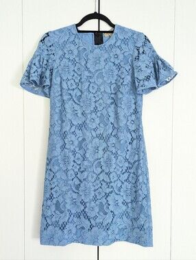 burberry blue lace dress | Dresses | Bnwt Burberry Short Sleeve Striped Jersey Floral